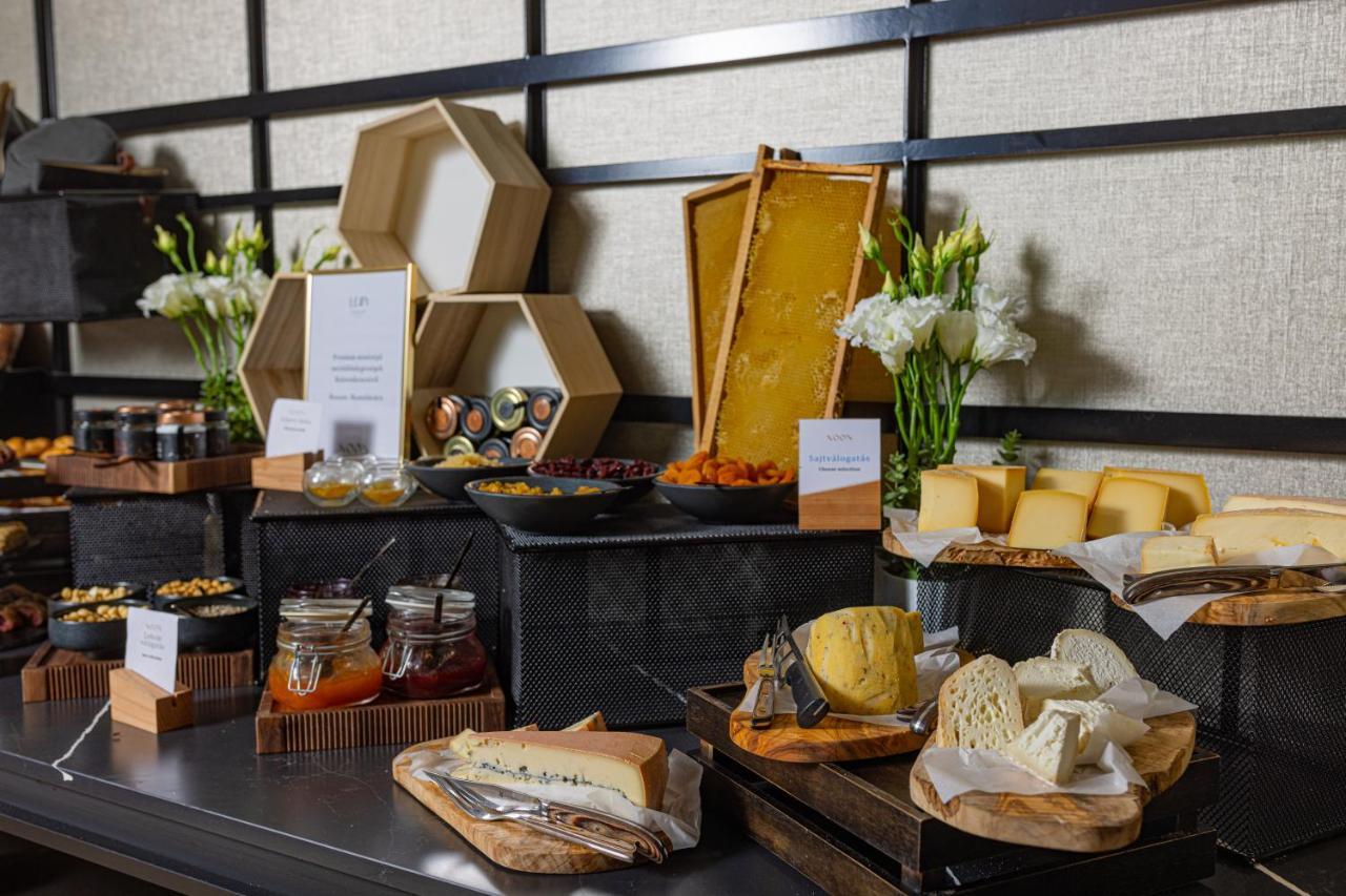 Lua Resort - Adults Only Balatonfured Exterior photo Cheese and honey at a buffet