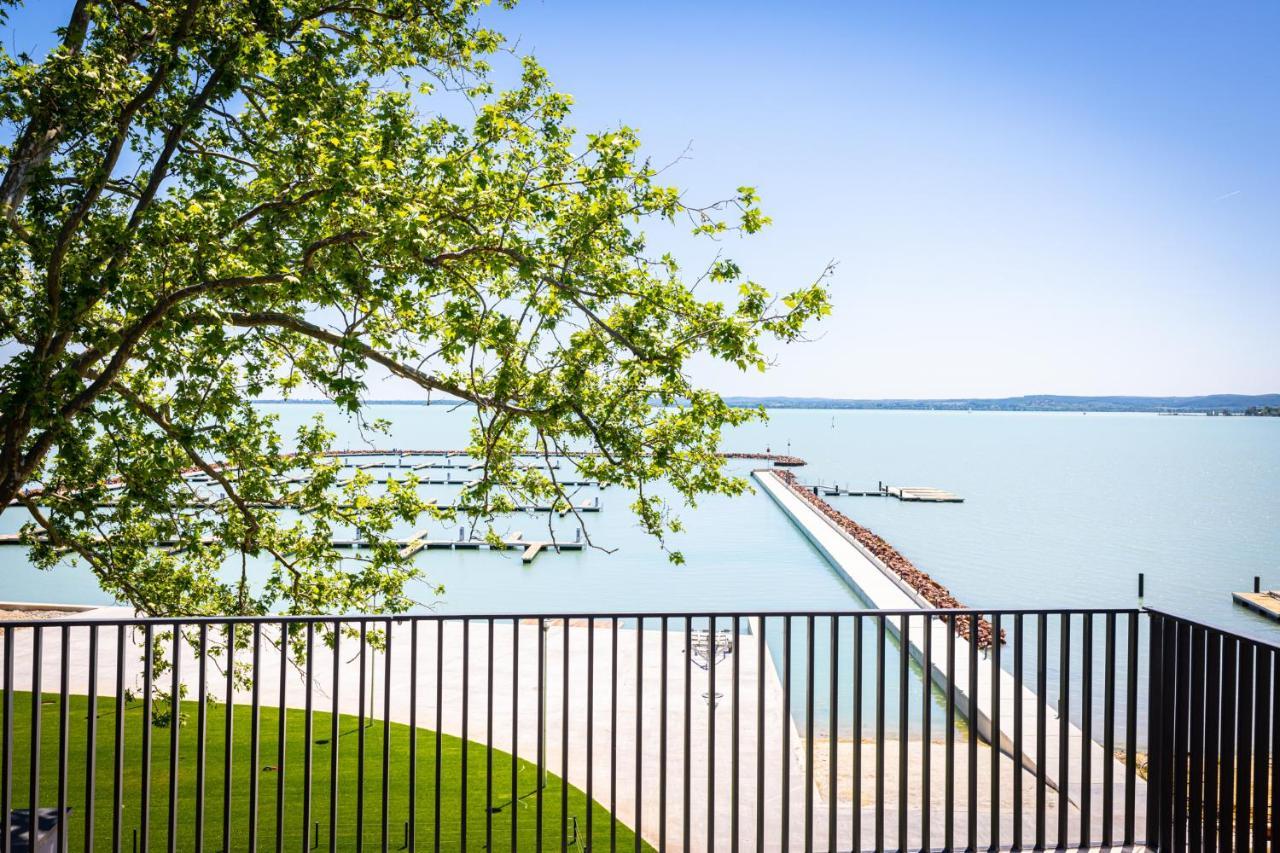 Lua Resort - Adults Only Balatonfured Exterior photo View of Lake Michigan from the rooftop of the RiverView Center